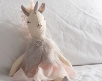 Evie The Unicorn Doll, 12", soft-bodied unicorn Doll, Soft doll, Soft unicorn Doll, unicorn doll, stuffed animal