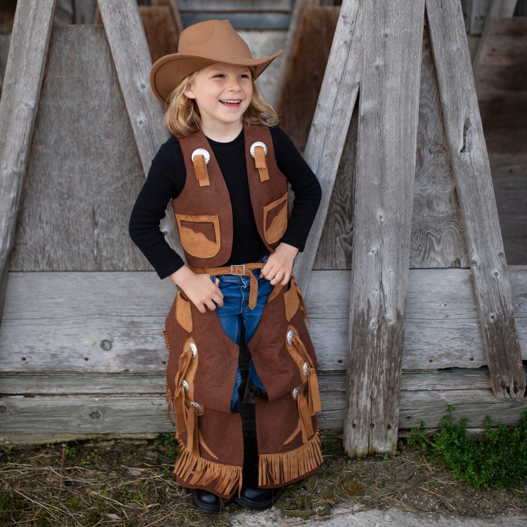 Déguisement - Entrée de Gamme - Cowboy - 8-10 ans - Déguisements pour  Enfant - Se déguiser et se maquiller - Fêtes et anniversaires