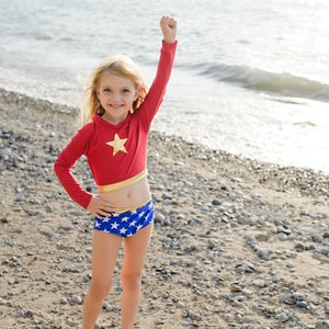 Superhero Swimsuit Etsy