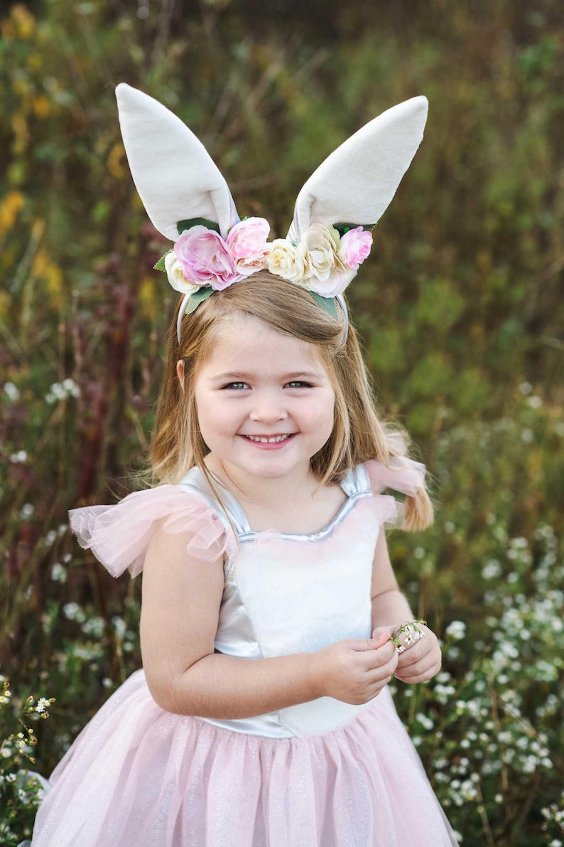 Woodland Bunny Dress & Headpiece Bunny Tutu Dress Easter Etsy