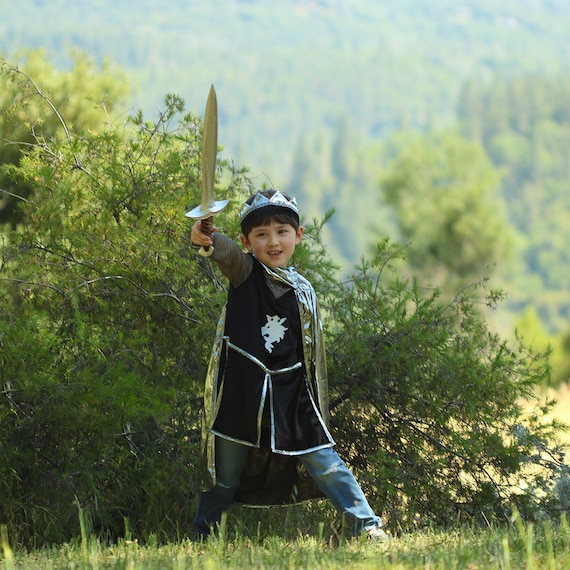 Jeu de 7 familles enfant chevalier pour les garçons. Mini jeu de