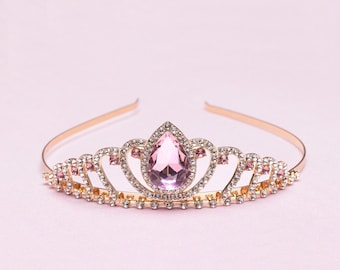 Boutique Regal Tiara, crown headband, rhinestone crown, tiara headband, rhinestone tiara
