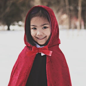 Little Red Riding Hood Cape FairyTale Inspired For Storytime Imaginative Play