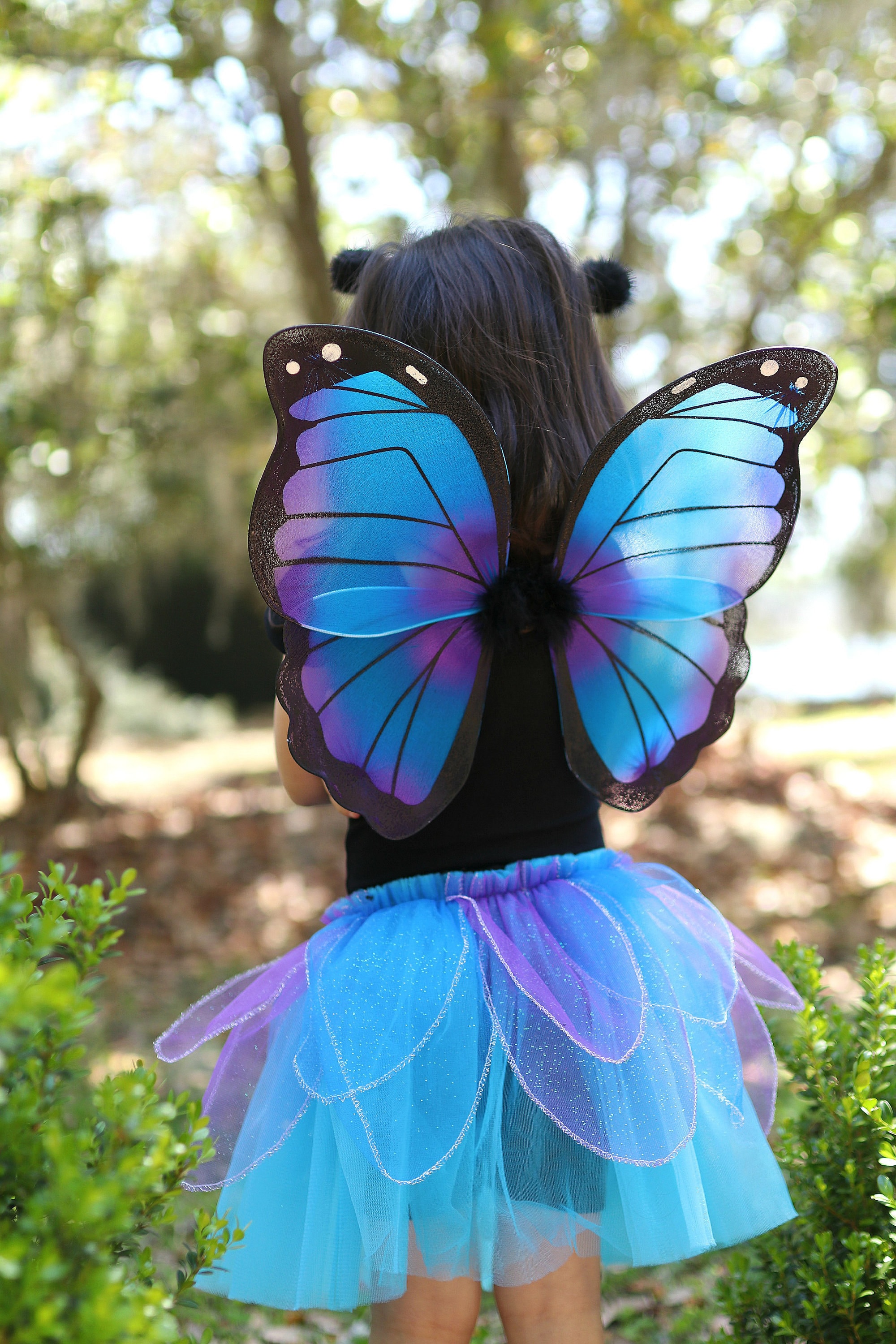 Midnight Butterfly Costume Pretend Play Dressup Kids Dressup - Etsy