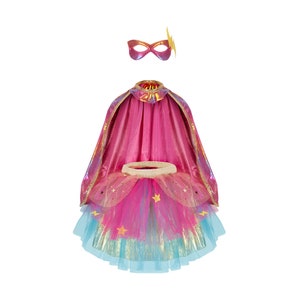 Superhero Cape and Tutu for Girls, Girls Superhero Cape Set, Pink ...