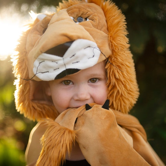 Lion Costume Kids Brown White Lion Costume Kids Brown White