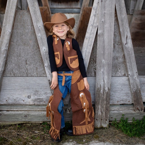 Déguisement manteau cowboy enfant - Déguisement enfants/Cowboys et
