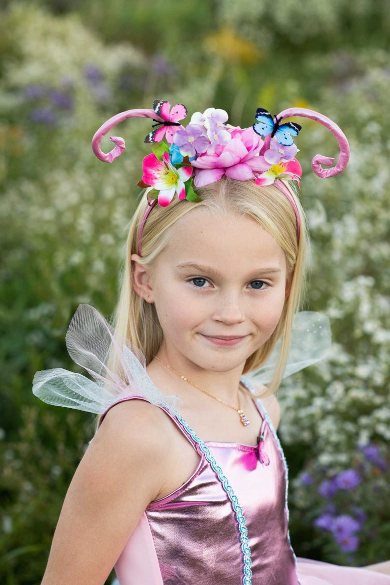 Woodland Butterfly Dress & Headpiece Kids Butterfly Dress Etsy