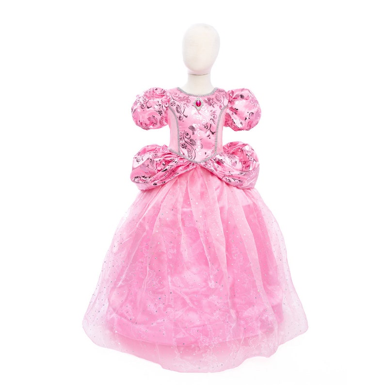 Royal Pretty Pink or Lilac Princess, pink princess dress, hoop dress, kids dressup, princess dressup image 7