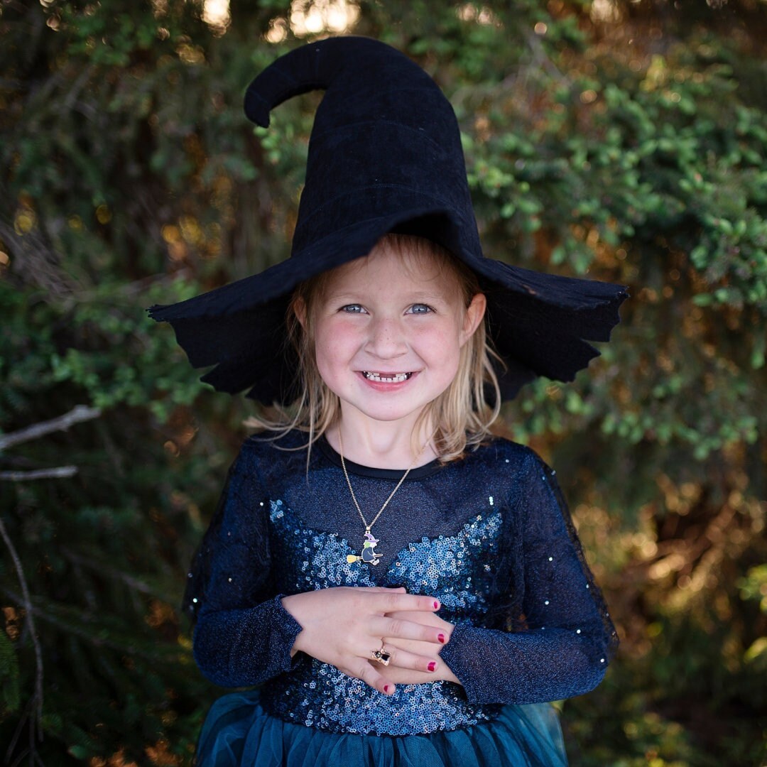 Kids Witch Hat, Witch Costume, Witch Hat for Kids, Kids Halloween