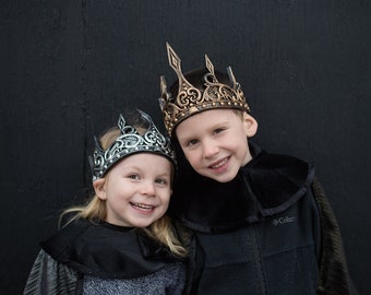 Medieval Crown, boys pretend crown, king crown for kids, kids medieval crown, EVA crown