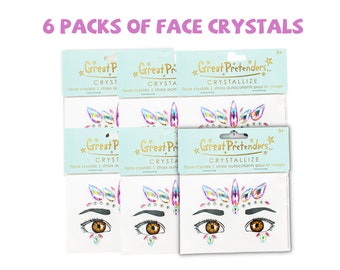 Face Stickers for Kids, Face Gems, 3D Face Stickers, Face Crystals,  Rhinestone Face Gems, Unicorn Face Crystals 