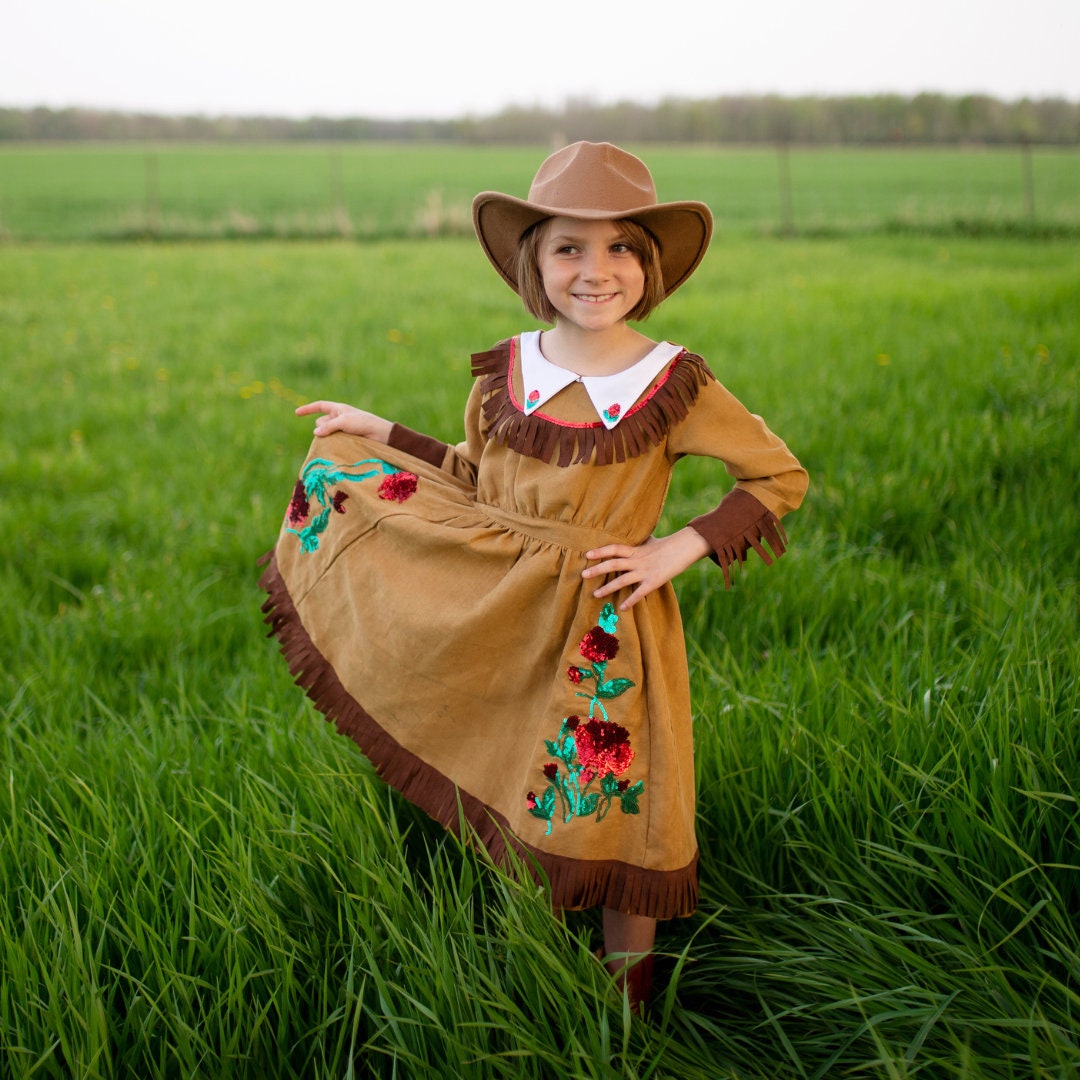 Cowgirl Dress for Kids Kids Cowgirl Costume Kids Dressup - Etsy Finland