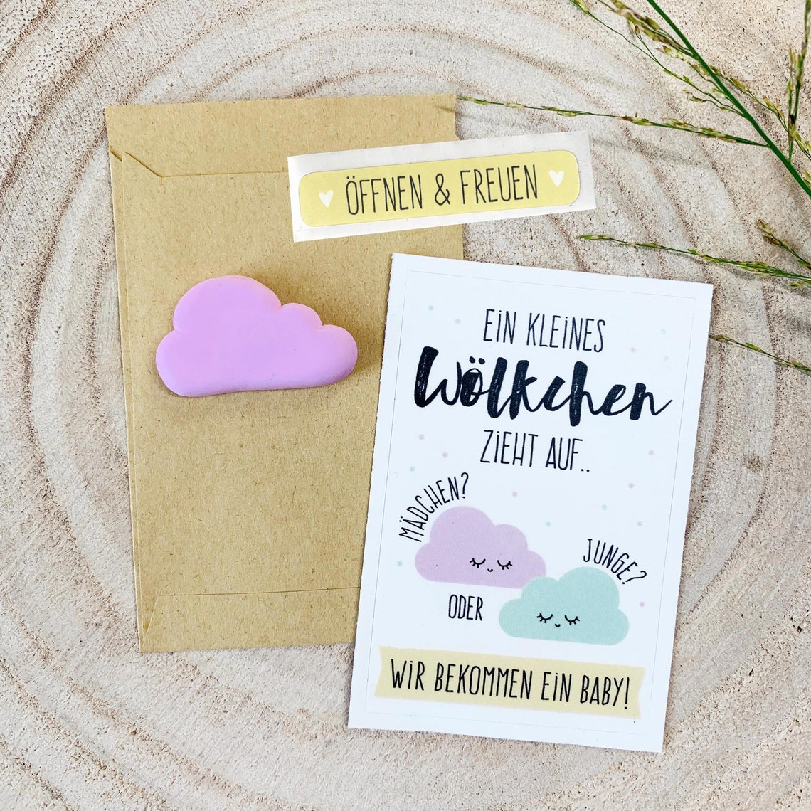 Schwangerschaft verkünden Baby Geschlecht Baby Reveal Etsy