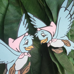 Blue birds, Cinderella theme, image 8