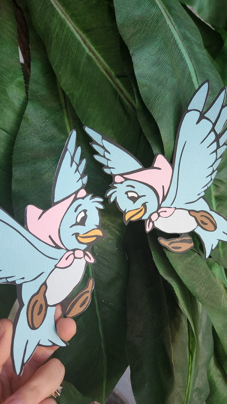 Blue birds, Cinderella theme, image 8