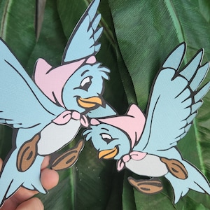 Blue birds, Cinderella theme, image 6