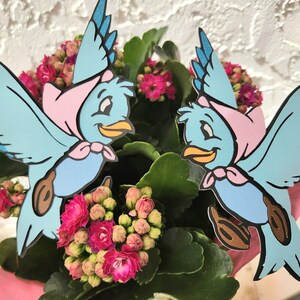 Blue birds, Cinderella theme, image 4