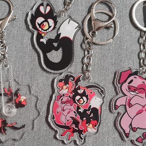Hazbin Hotel Pets Keychains - Fanart
