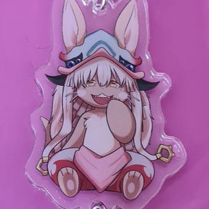 Nanachi and Mitty Acrylic Keychain - Fanart