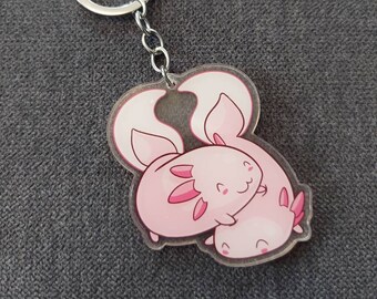 Kawaii Axolotl-acrylbedels