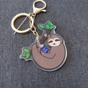 Cute sloth Keychain