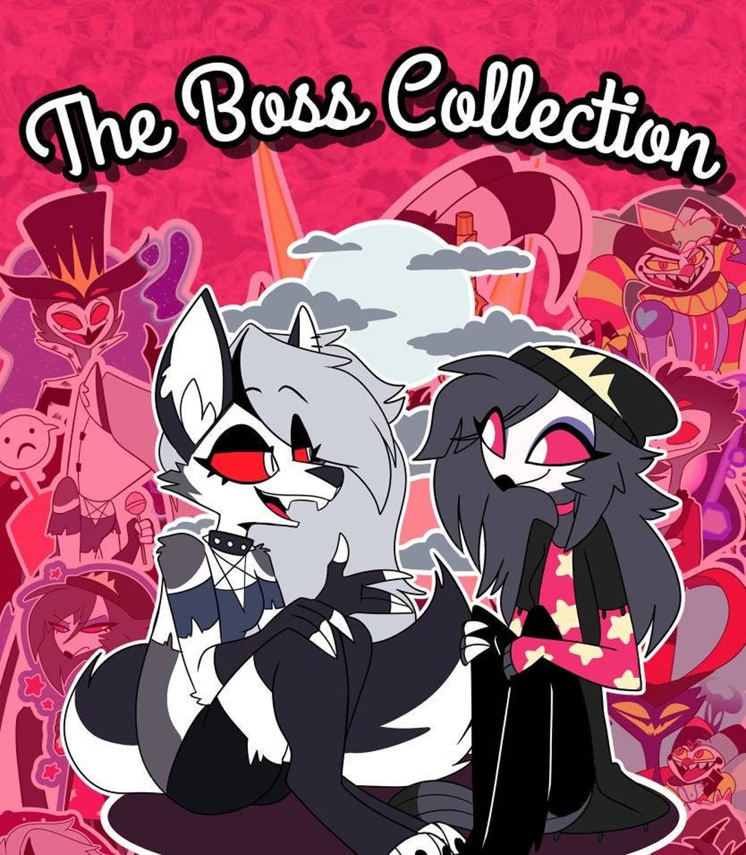 Helluva Boss公式へルヴァボス ピンバッジ　ストラスオクタヴィアセット Helluva Boss公式へルヴァボス ピンバッジ ストラスオクタヴィア