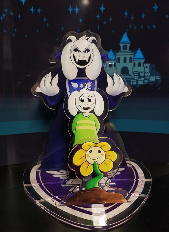 アズリエル CD Asriel Undertale the 3 Forms of Asriel Acrylic Standee - Etsy Hong Kong