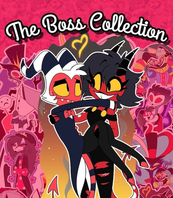 ヘルヴァ・ボス モクシーとミリー アクリル スタンディ - ファンアート