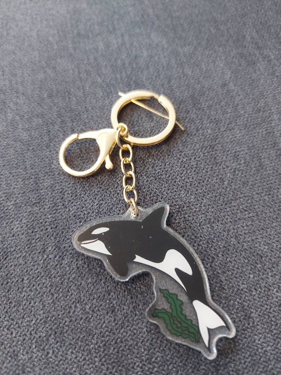 Killer whale keychain sale