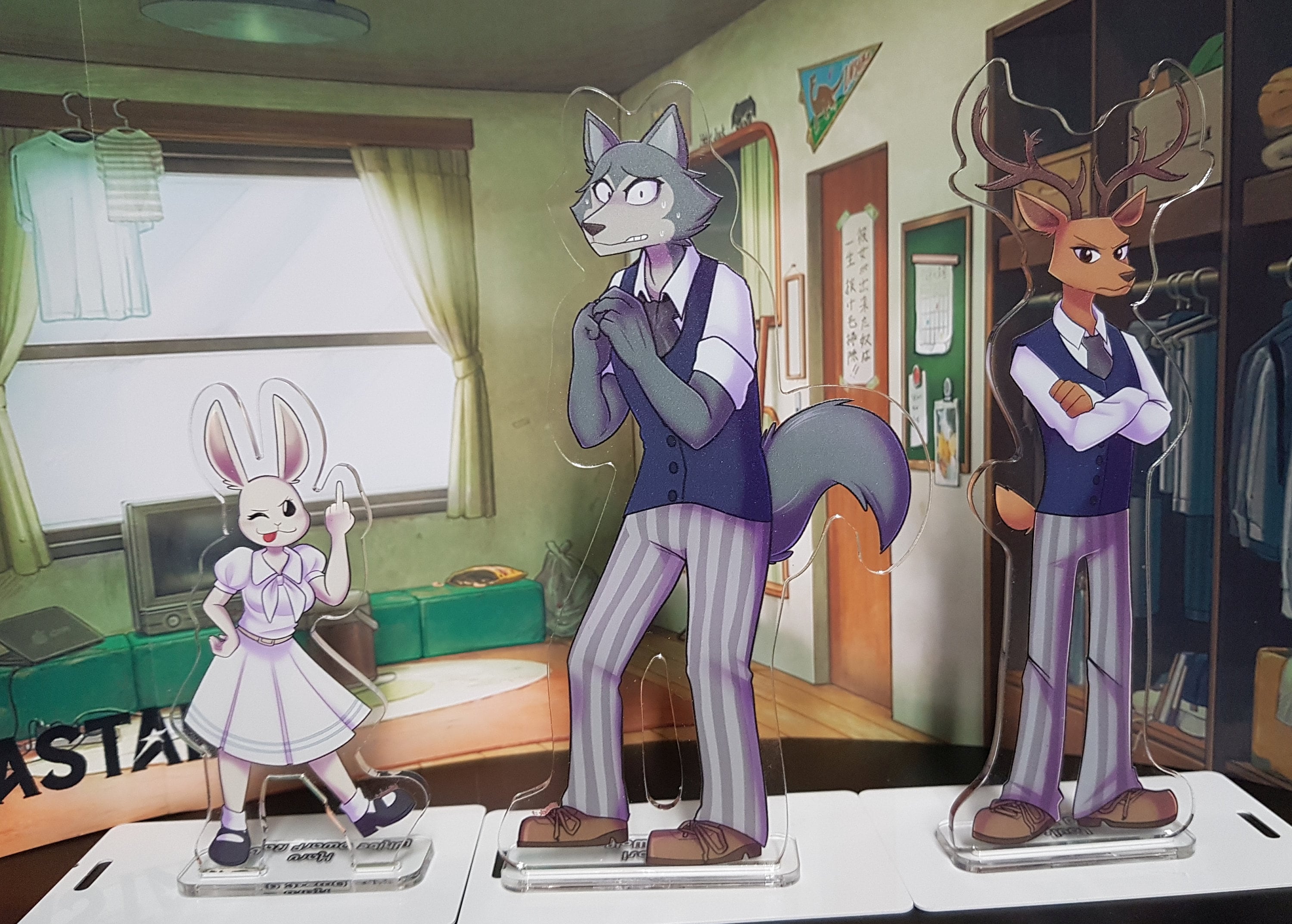 Beastars Acrylic Standees - Etsy Australia
