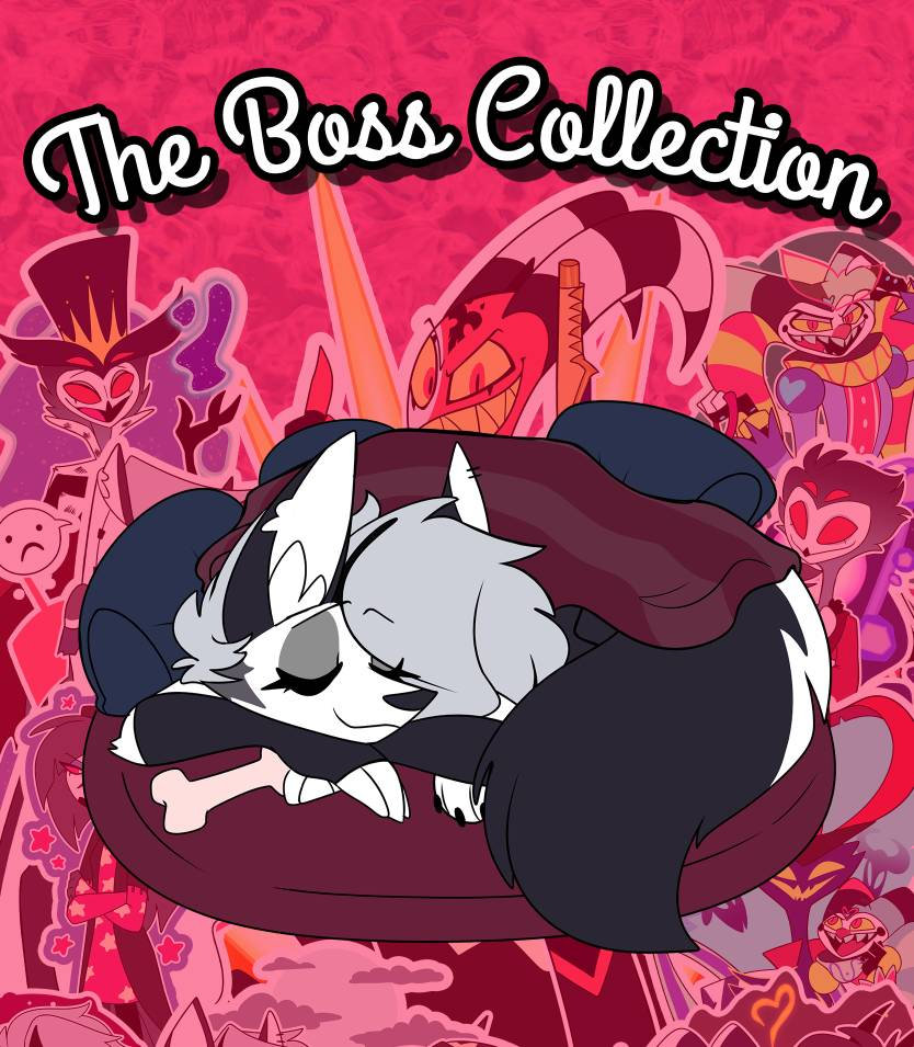 ヘルヴァ・ボス ルーナとオクタヴィア アクリル スタンディ - ファン