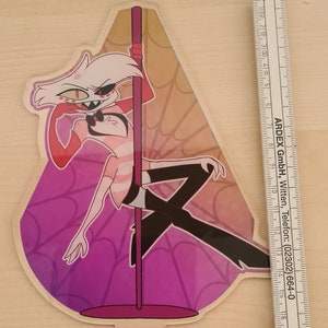 Hazbin Hotel Angel Dust Acrylic Standee - Fanart - Etsy
