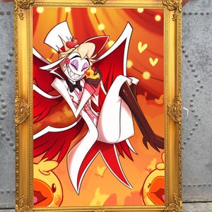 Hazbin Hotel Lucifer Morningstar Portrait - Fanart
