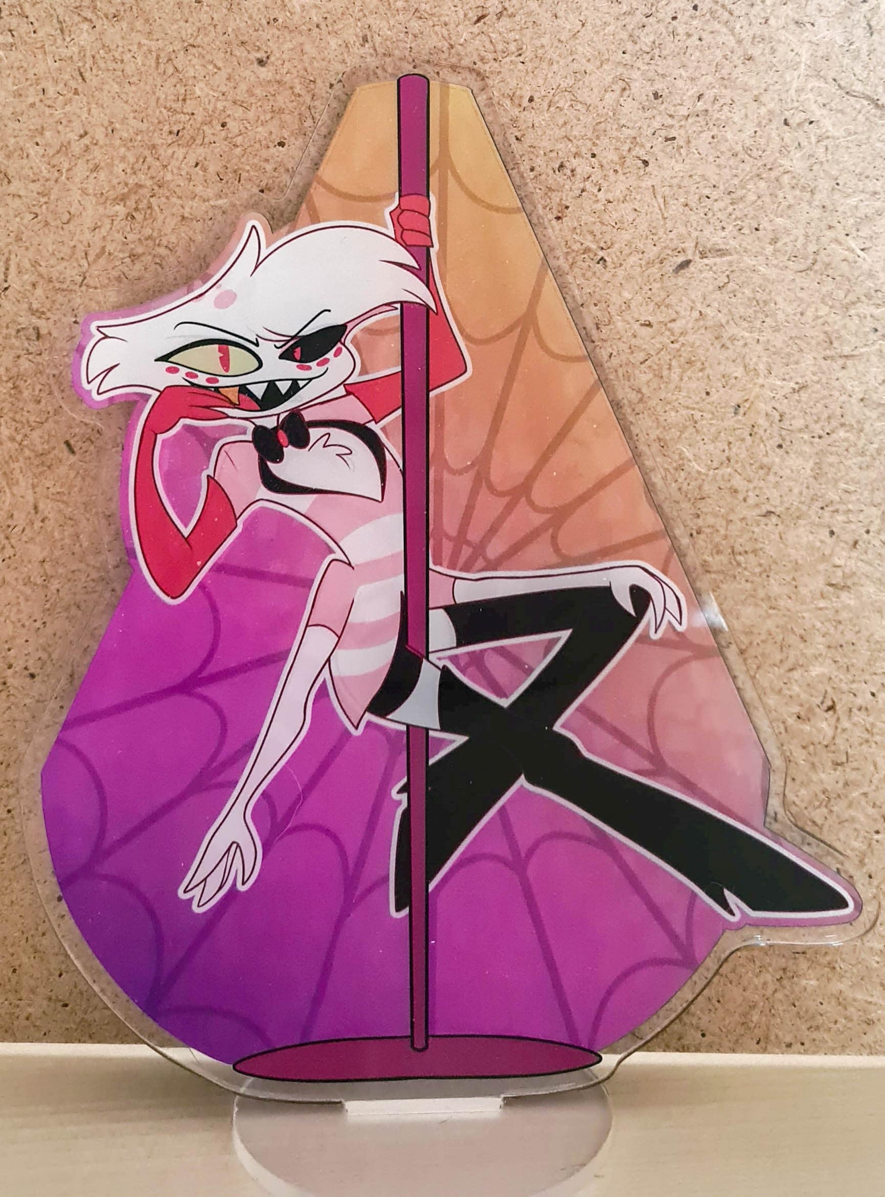 アクリルスタンド Hazbin Hotel Angel Dust acrylic standee Hazbin Hotel Pride 2025 Angel Dust Acrylic Standee | Hazbin