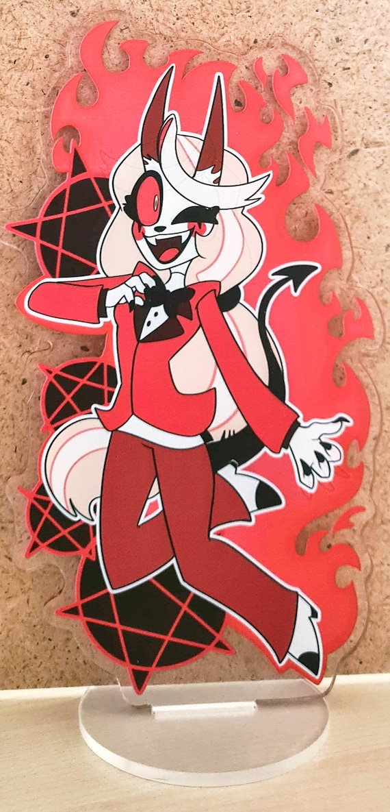 Hazbin Hotel Charlie Regular + Demon Acrylic Standee - Fanart - Etsy