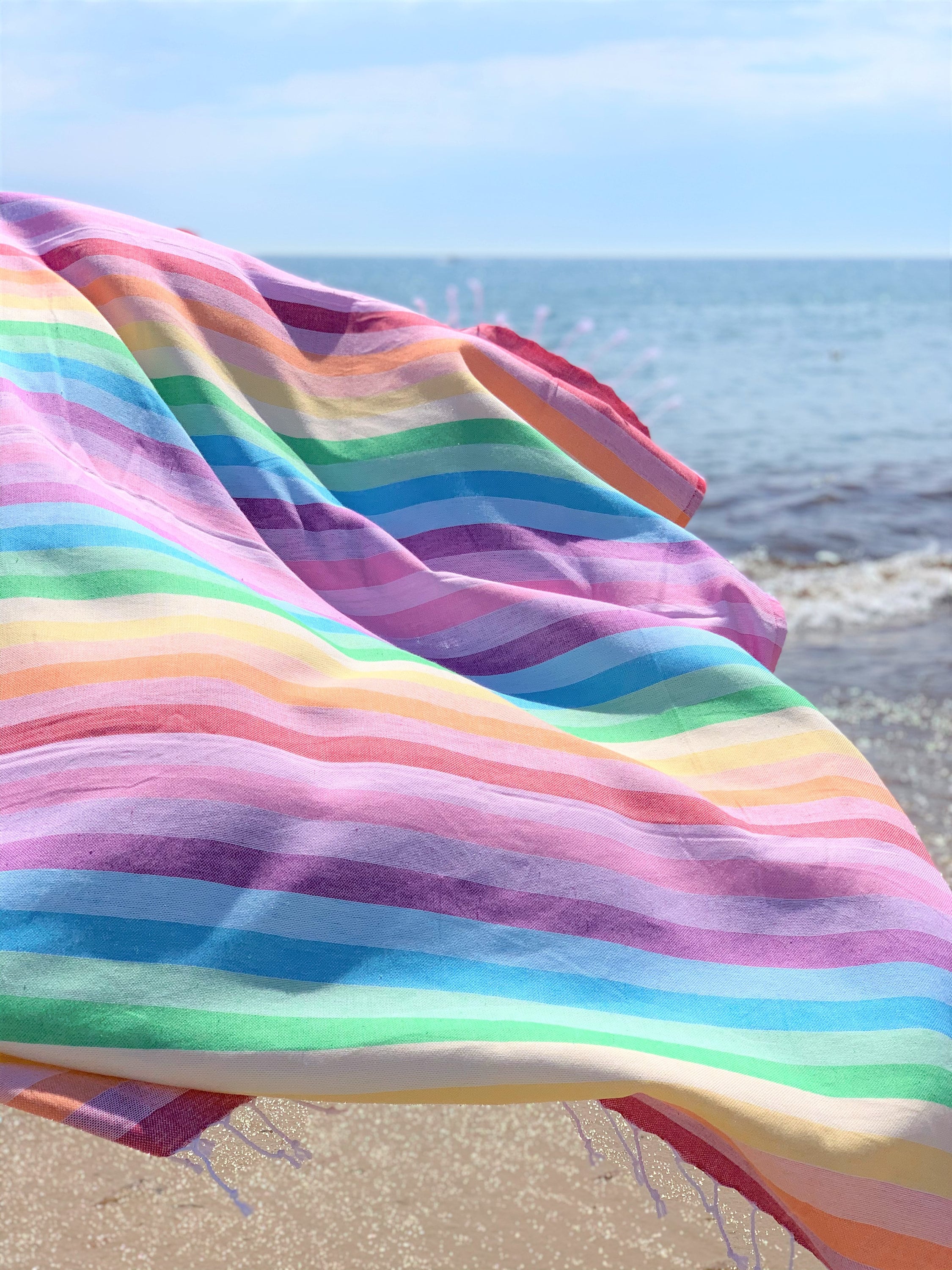 Cotton Beach Blanket -  UK