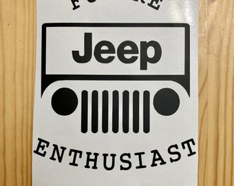 Jeep Decal/Car Decal/baby on board decal/Jeep wrangler/ Jeep accessories