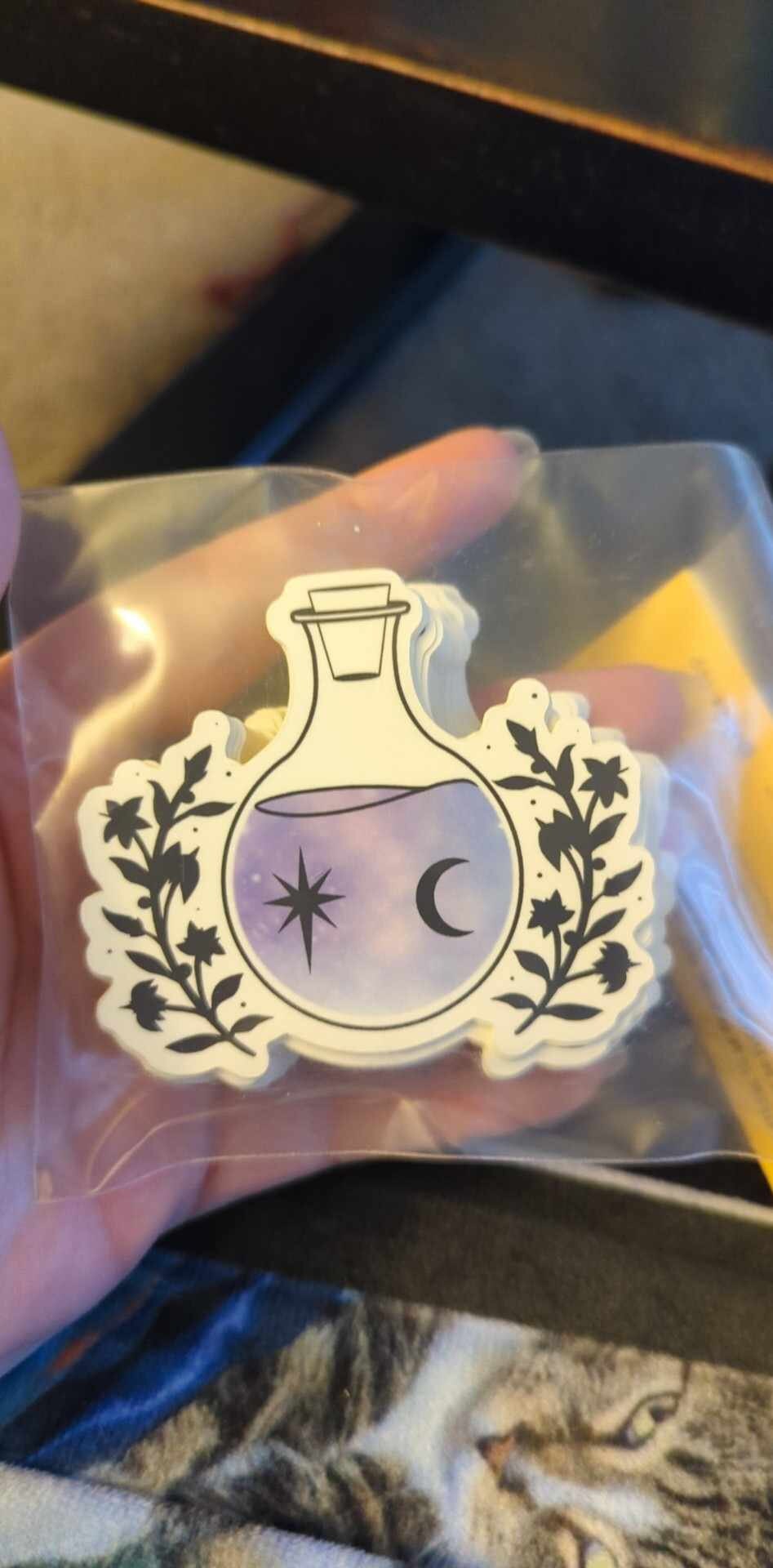Lady Knightshade Logo Sticker - Etsy