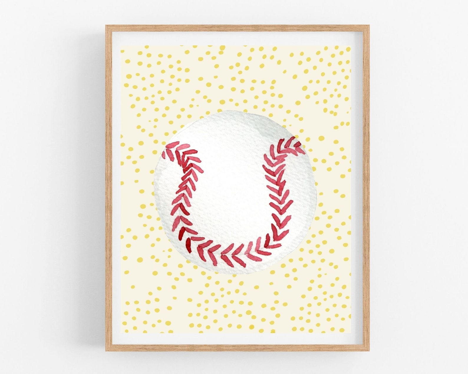 Set of 4, Sports Nursery, Boys Room Decor, Sports Decor, Printable Gift