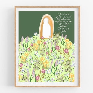 Lovely Lady Dressed in Blue Children's Poem Blessed - Etsy