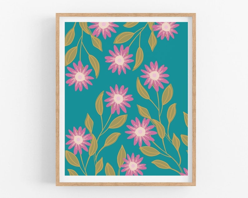 Mary Garden Prints Botanical Illustration Set of 6 Botanical Etsy