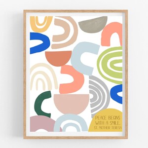 Rainbow Print, Wall Decor, Art Printables, Gift, Scripture, Art, Christian Nursery, Boho Nursery, Neutral Nursery, Rainbow Decor, Rainbow