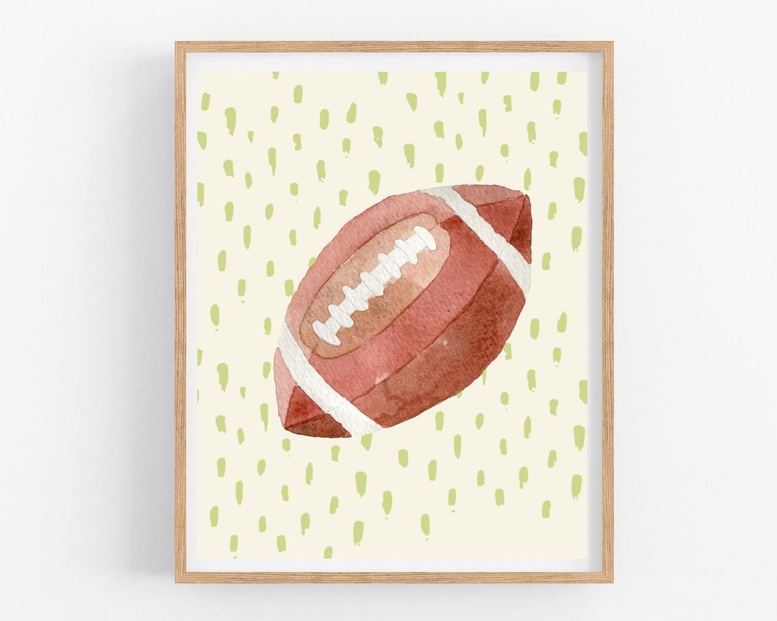 Set of 4, Sports Nursery, Boys Room Decor, Sports Decor, Printable Gift