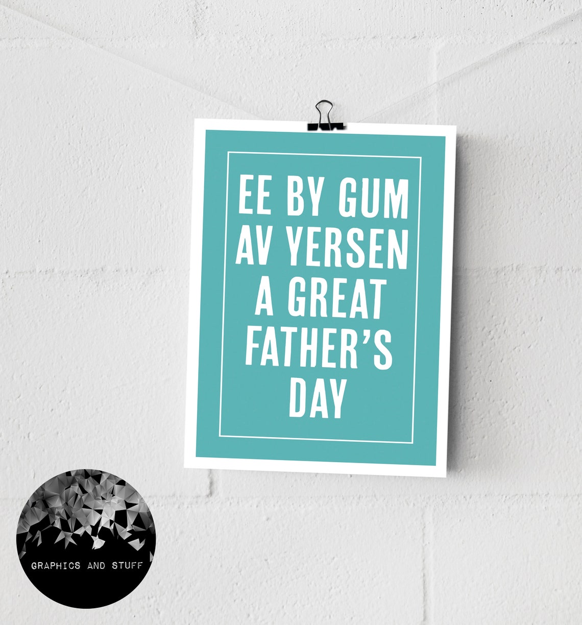 Yorkshire Father's Day Card Father's Day Card | Etsy