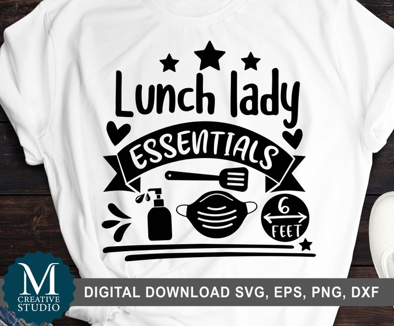 Lunch Lady Svg Essentials Day Svg Lunch Lady Svg Virtual - Etsy