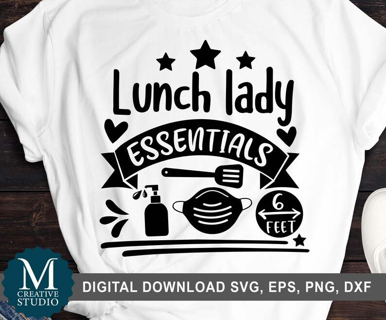 Lunch Lady Svg Essentials Day Svg Lunch Lady Svg Virtual - Etsy
