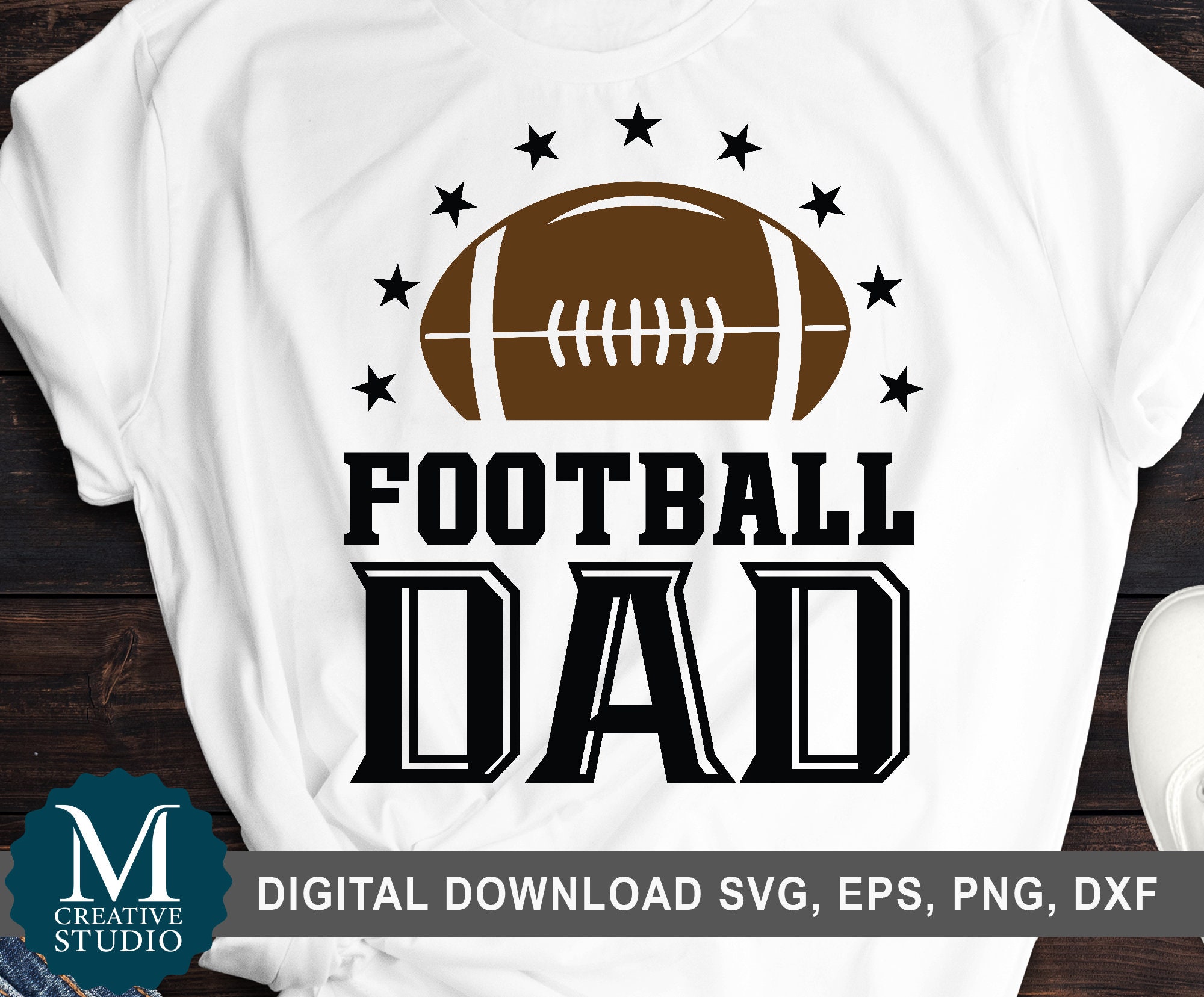 Football Dad SVG Football Svg Dad Team Dad Football Svg | Etsy