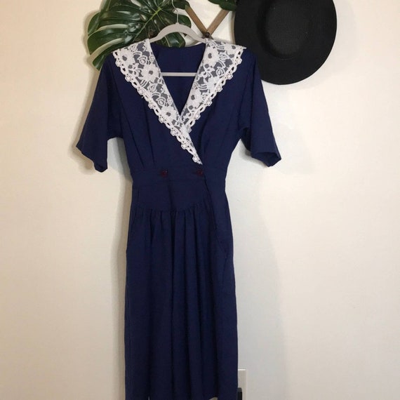 Vintage handmade peasant dress