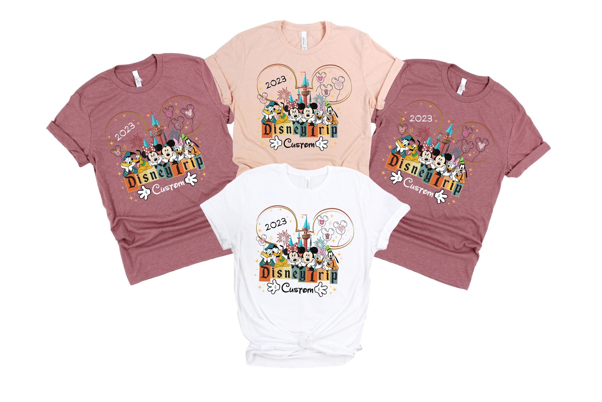 Discover Custom Disney Trip 2023 Shirt, Vacation Disney, Family Trip 2023 Shirt, Disney Trip Shirt